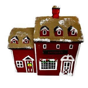 Vintage Silvestri Antique Store House Decoration Christmas Village